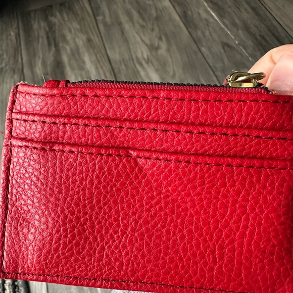 Juicy Couture Red Card Holder with Heart Keychain - Picture 4 of 10